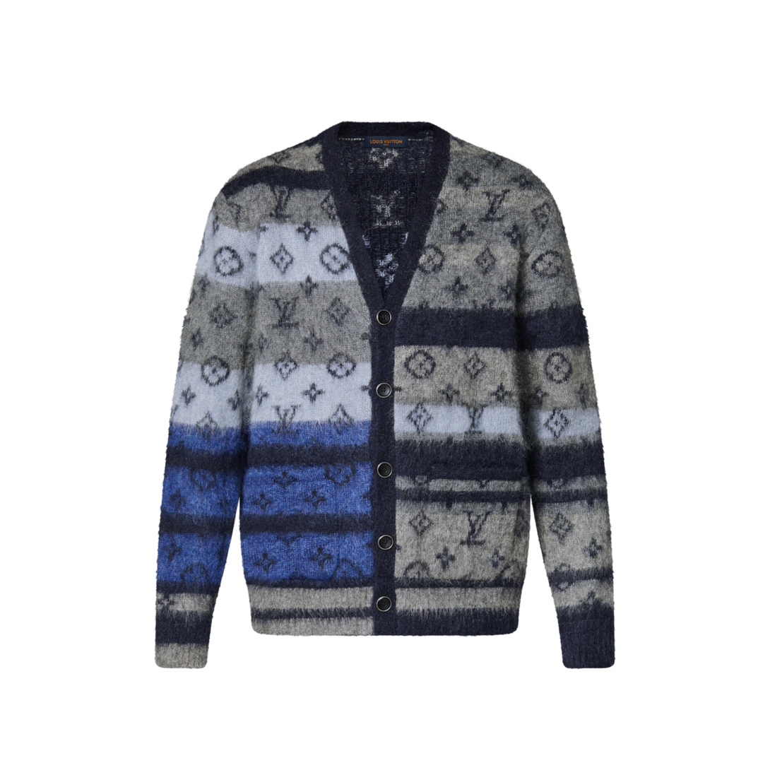 Louis Vuitton ルイヴィトン ベロア モノグラム カーディガン Louis Vuitton ルイヴィトン ベロア モノグラム カーディガン